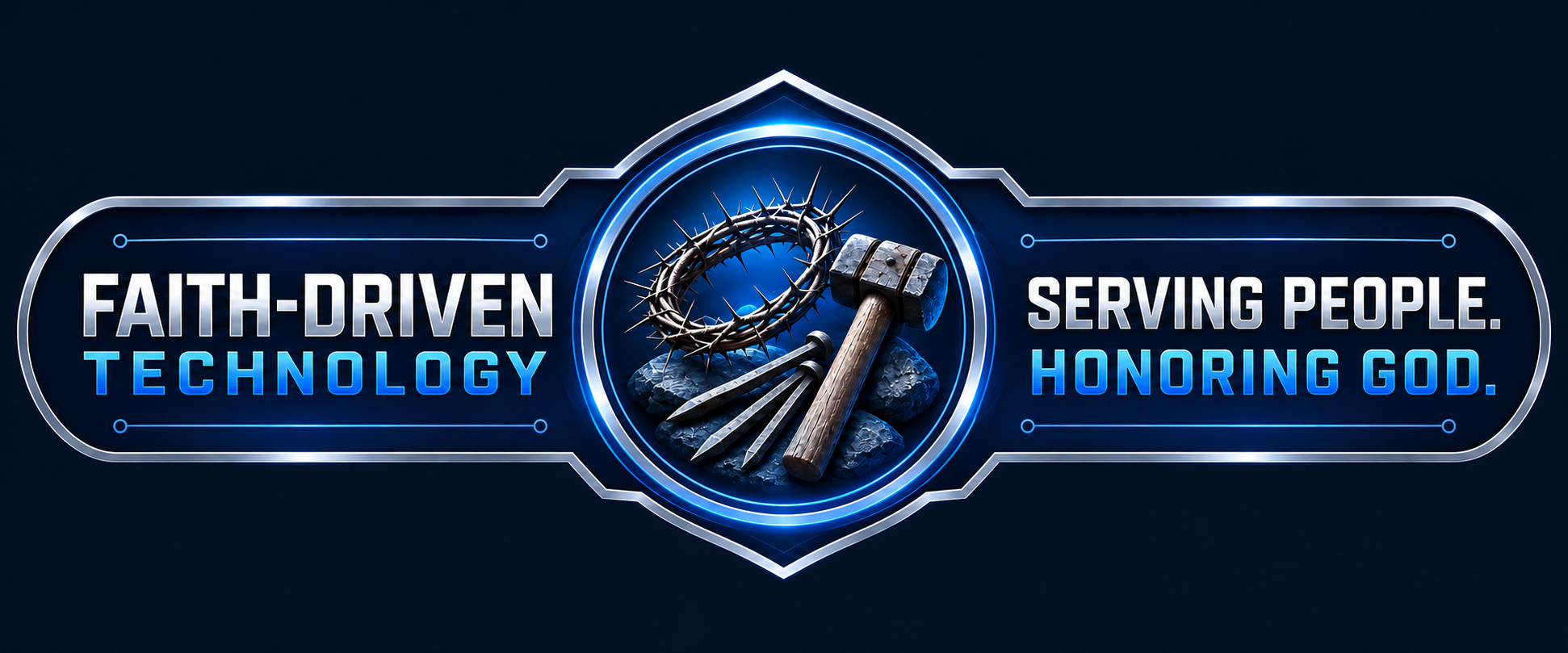 Faith-Driven Technology. Serving People, Honoring God.