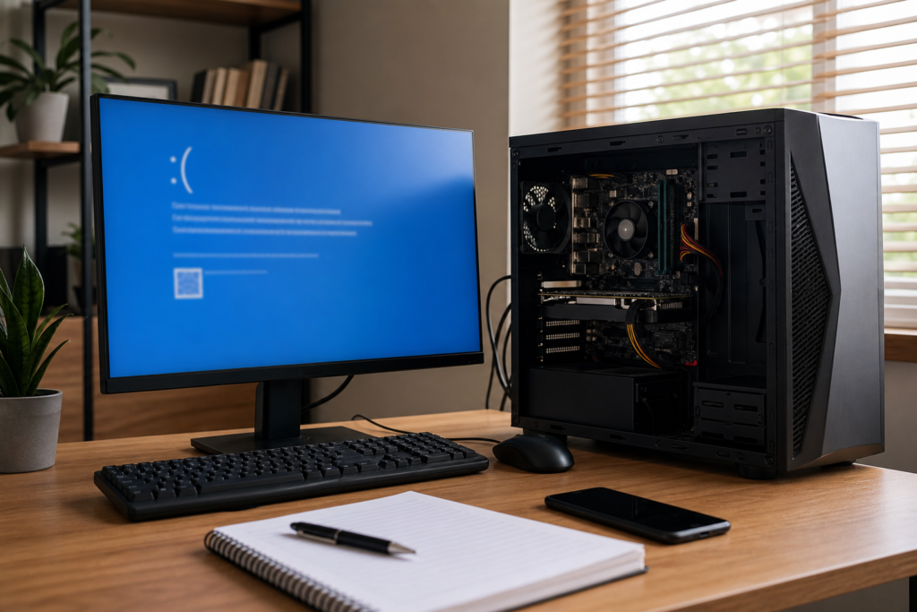 Windows Blue Screen Keeps Returning? Safe Steps Before Repair